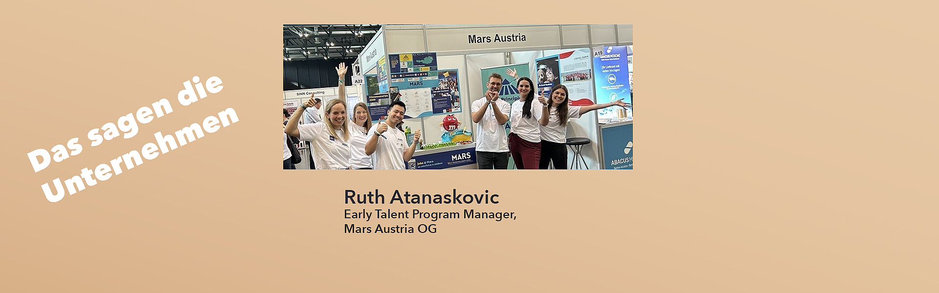 Ruth Atanaskovic + Team, Early Talent Program Manager, Mars Austria OG